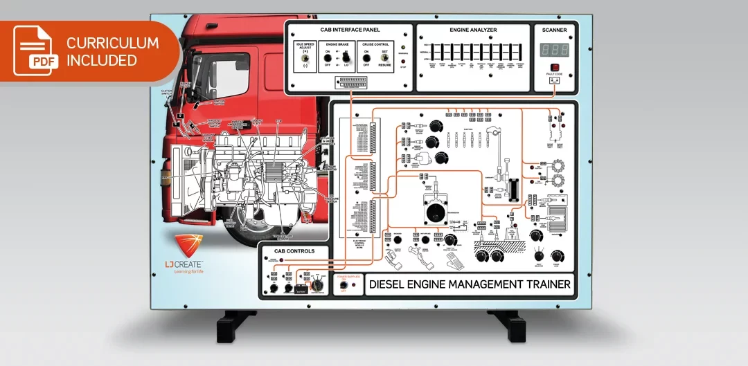 Diesel Engine Management Panel Trainer