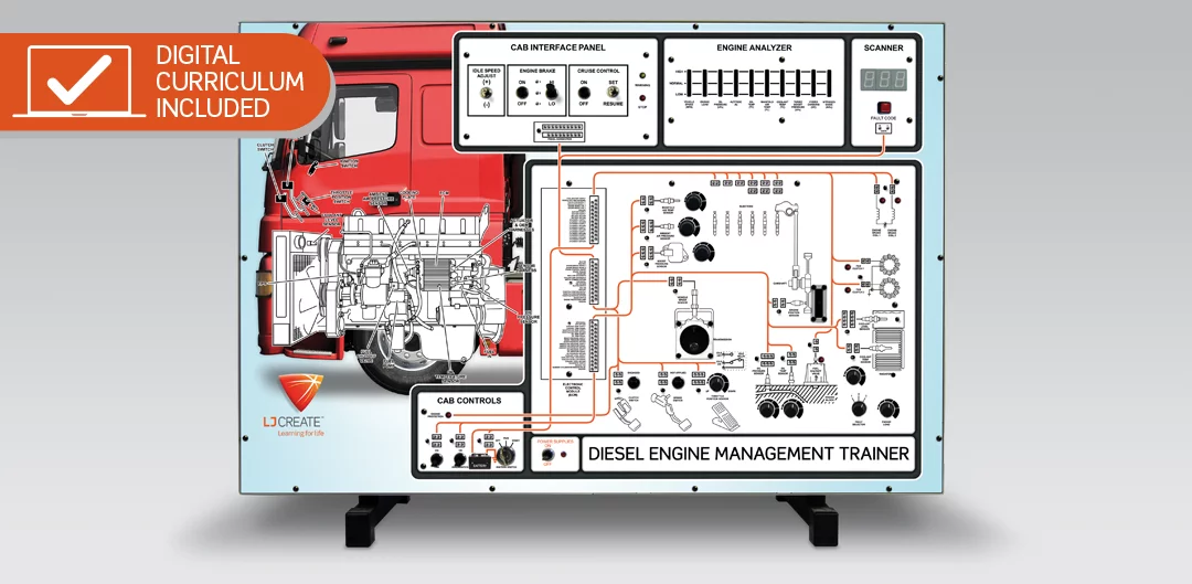 Diesel Engine Management Systems Panel Trainer LJ Create