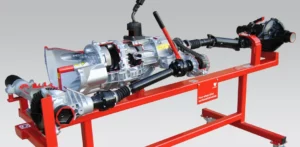 Four Wheel Drive Sectioned Drivetrain