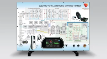 Electric Vehicle Charging Stations Panel Trainer