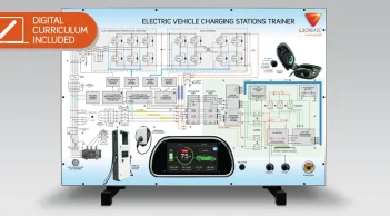 Electric Vehicle Charging Station Panel Trainer