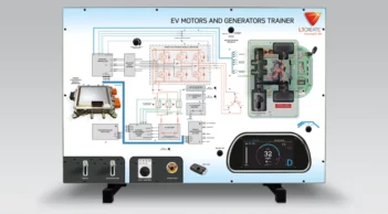 EV Batteries and Charging Systems Panel Trainer