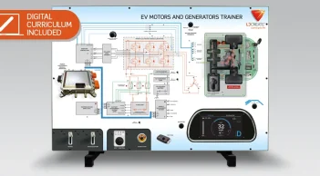 EV Motors and Generators Panel Trainer