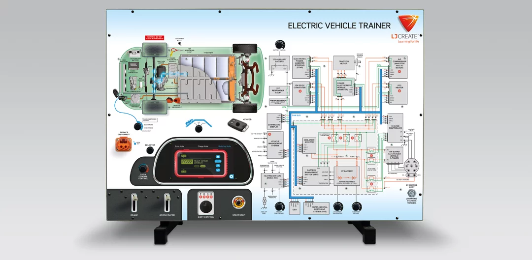 Electric Vehicle Technology The Electric Vehicle Systems Panel Trainer