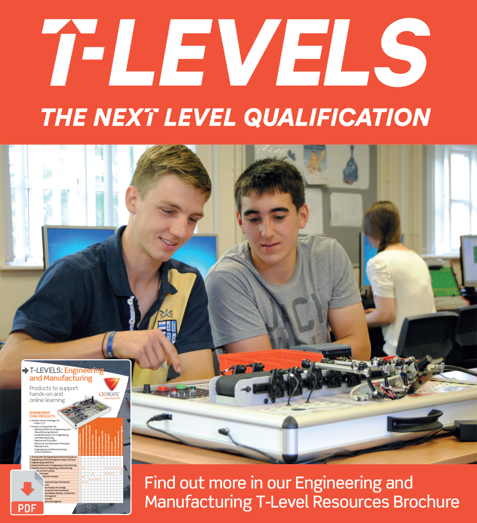 It's not too late to speak to us about Engineering and Manufacturing T ...