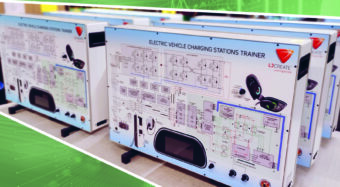 Electric Vehicle Charging Stations Panel Trainer