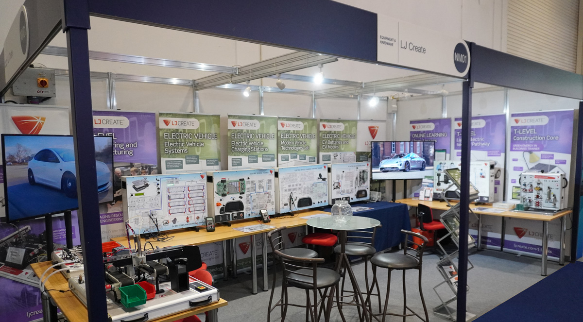 LJ Create enjoy a successful show at BETT 2025 | LJ Create